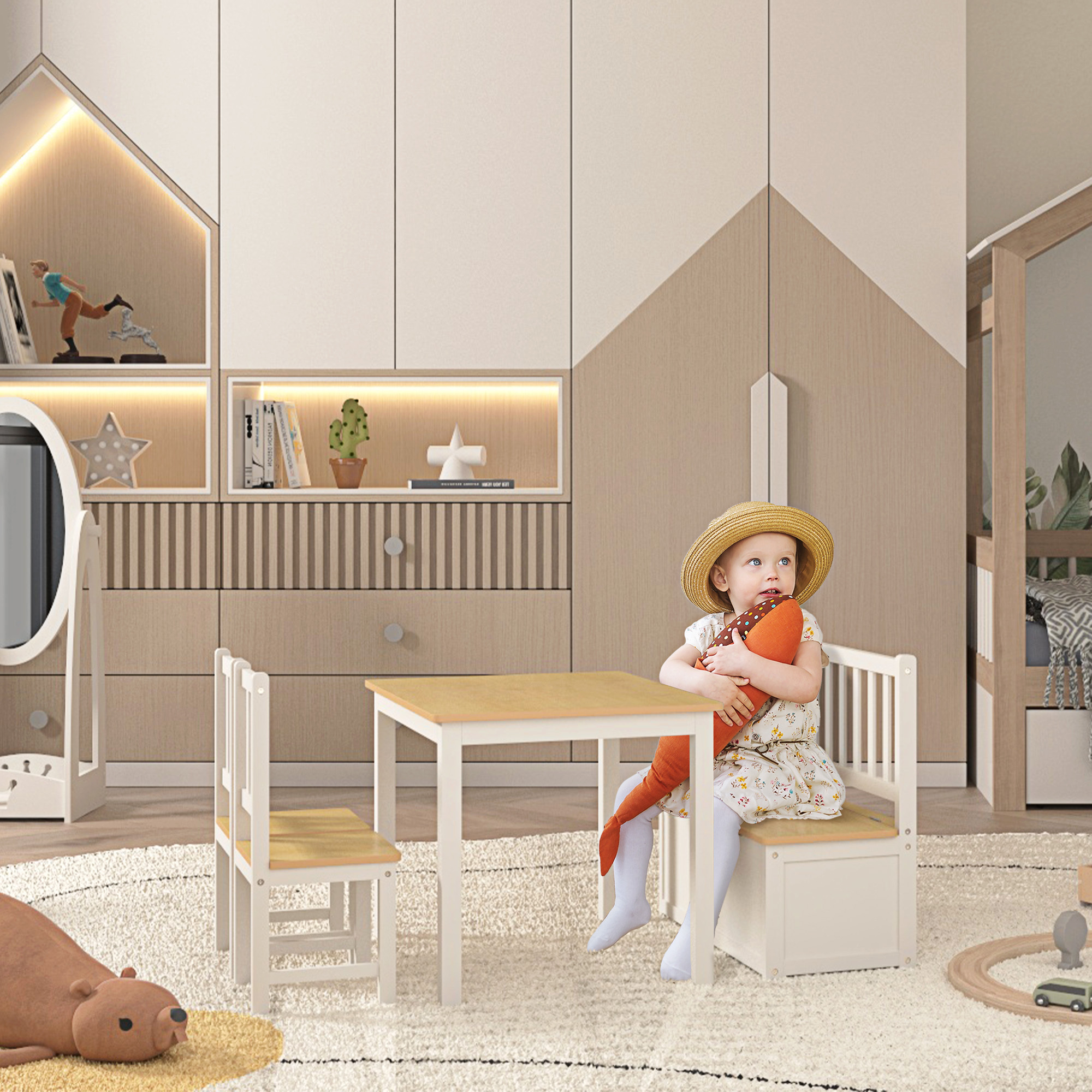 Kids Tables & Storage