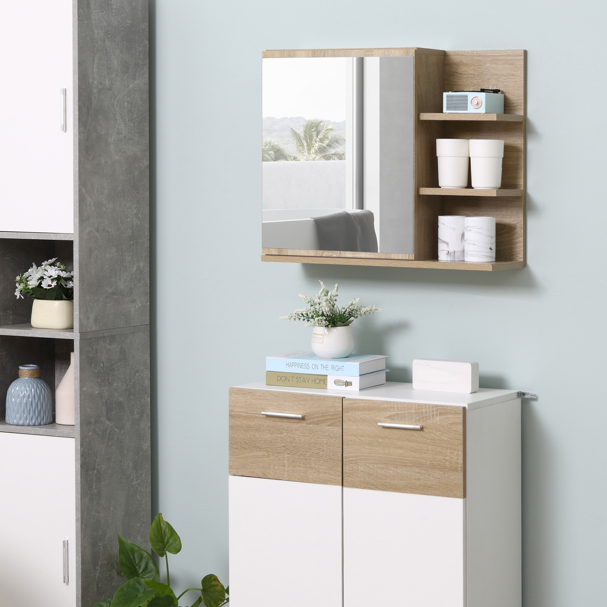 Bathroom Storage & Mirrors